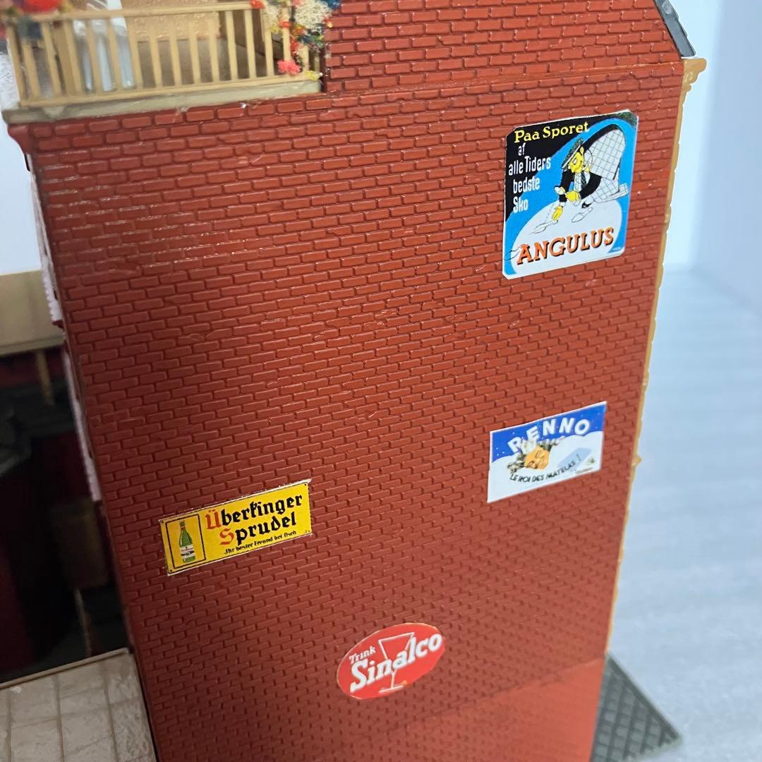 3F 希少 ドイツ パラダイスバー ストラクチャー ジオラマ建物 欧州建築