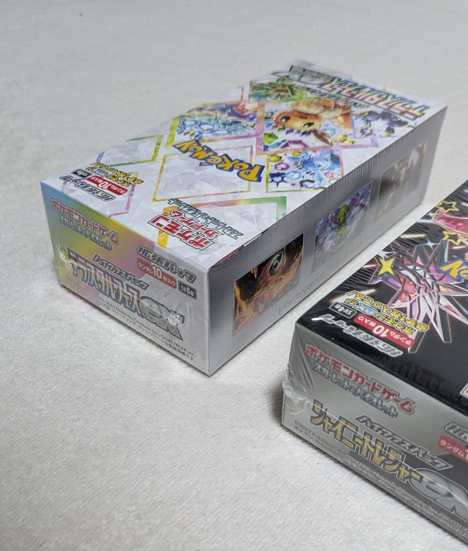 テラスタルフェスex　シャイニートレジャーex　未開封BOX　シュリンク付き