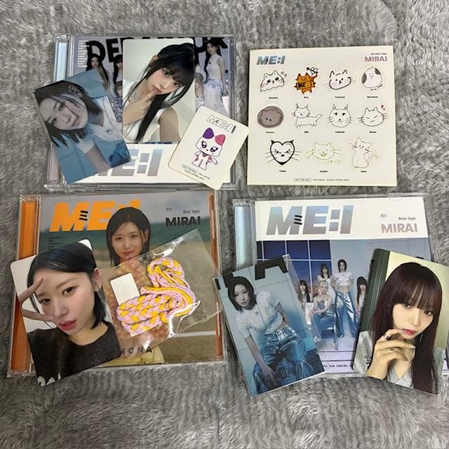ME:I 夢へのはじまり・MIRAI・Hi-Five・ME:ICONICグッズ他