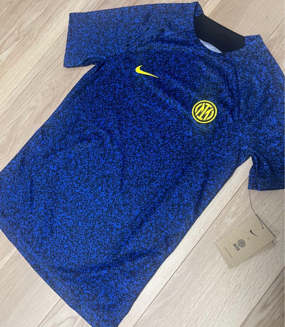 NIKE インテル　プレマッチシャツ　トレーニングシャツ