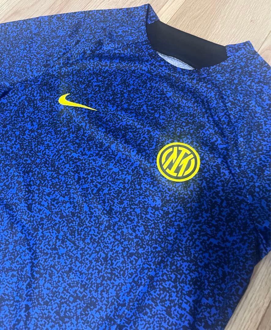 NIKE インテル　プレマッチシャツ　トレーニングシャツ