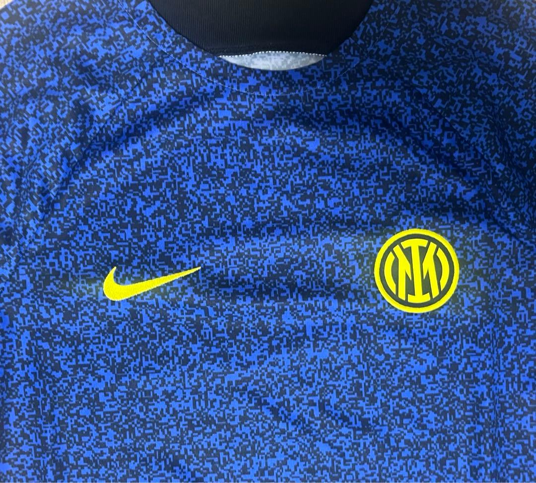 NIKE インテル　プレマッチシャツ　トレーニングシャツ