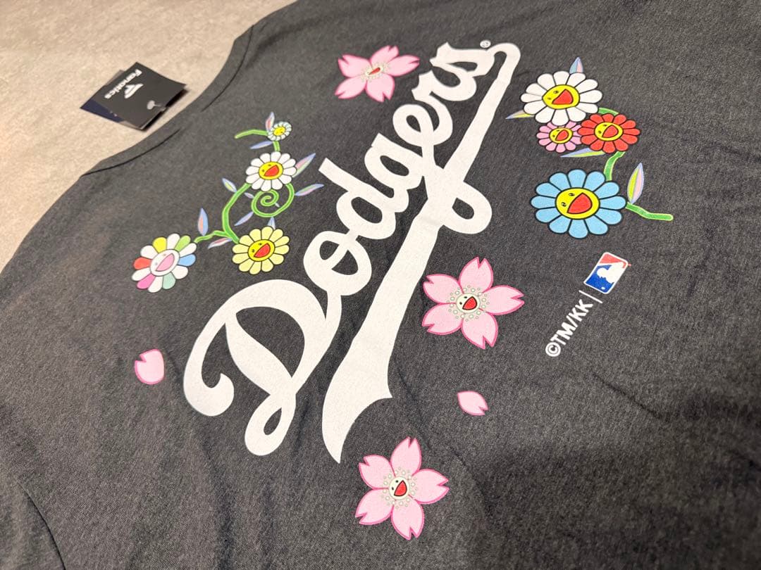XXL グレー　村上隆　ドジャース　2025 T Dodgers 半袖