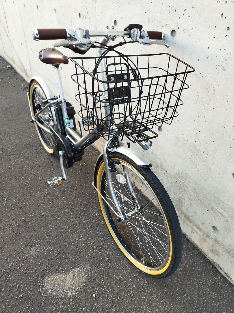 函館　美品　電動アシスト自転車 YAMAHA PAS City V