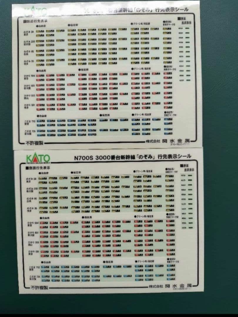 KATO 10-1742 N700S 3000番台 16両セット