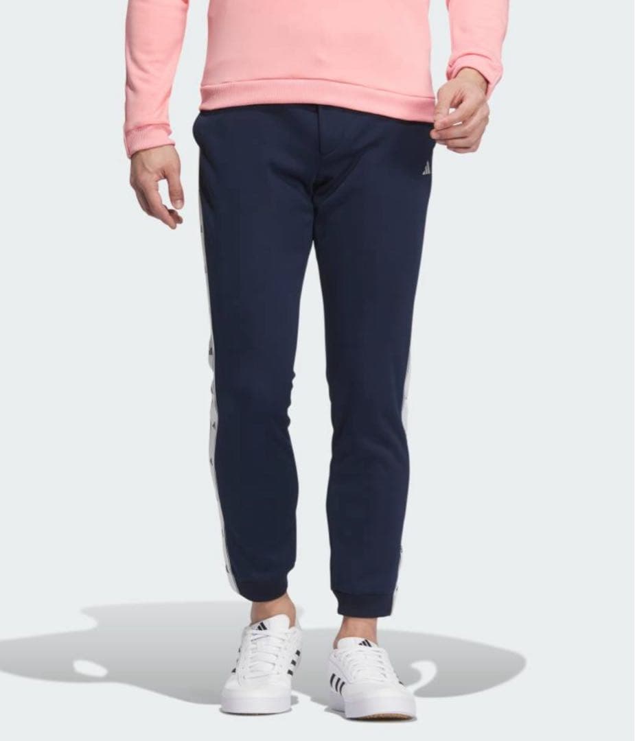 【新品】adidas ゴルフ　保温 フリース ジョガーパンツ　79