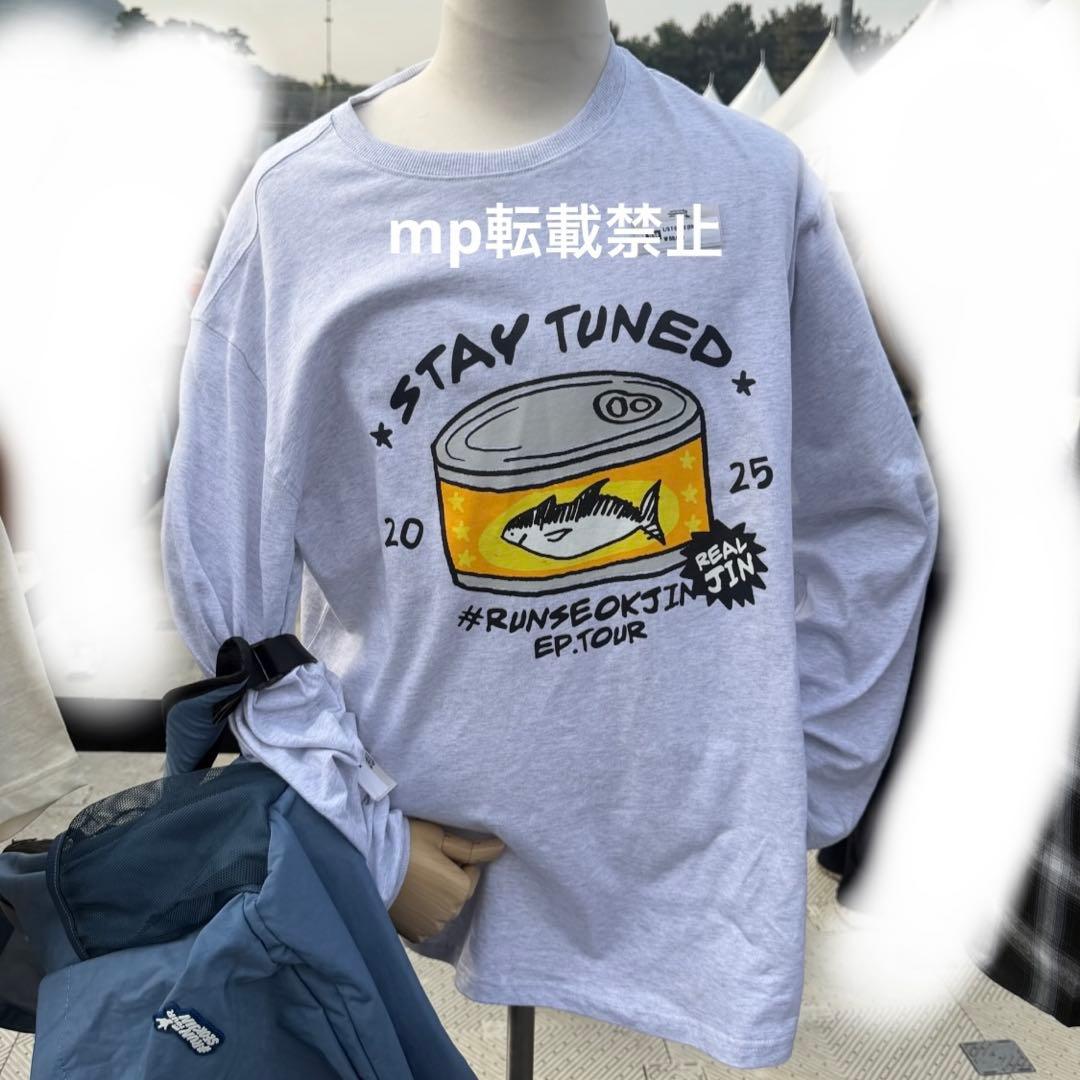 公式 BTS RUNSEOKJIN Tシャツ ロンT ツナ チャムチ L