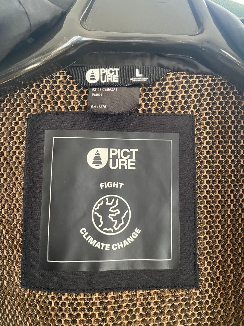 PICTURE ORGANIC CLOTHING Lサイズ　上下セット