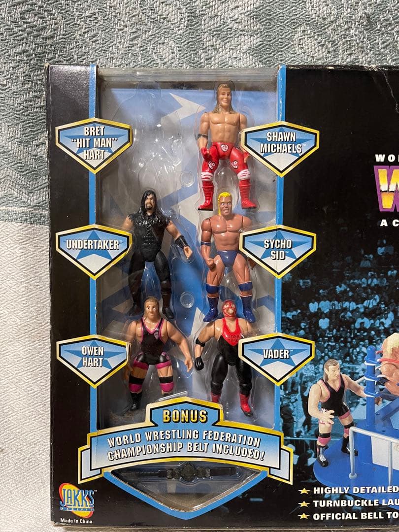 WWF WWE リング フィギュア　ハズブロ