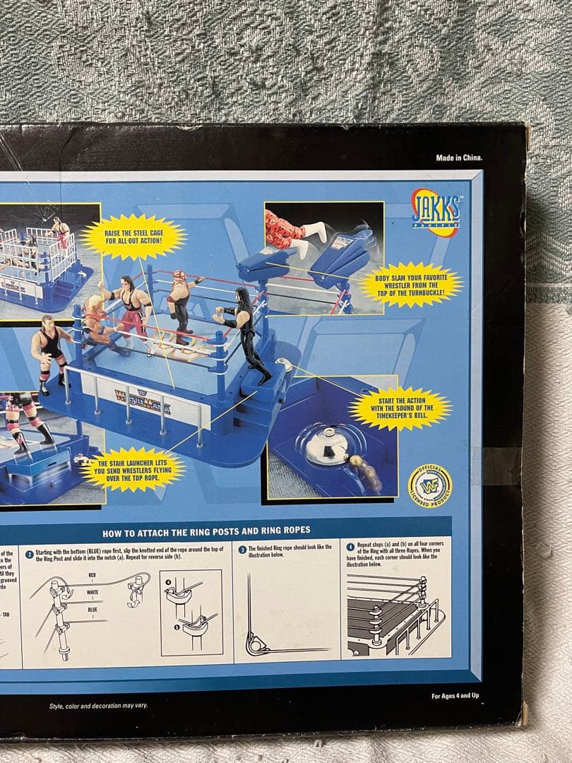 WWF WWE リング フィギュア　ハズブロ