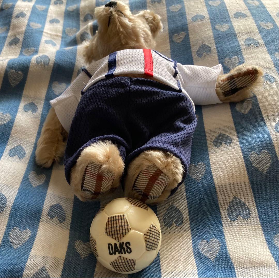 DAKS 2002年 FIFAワールドカップ 限定テディベア 限定500個新品