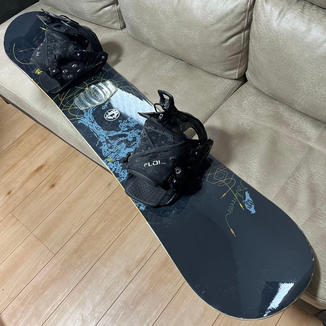 SALOMON DRIFT 148 × FLOW FIVE L リアエントリー