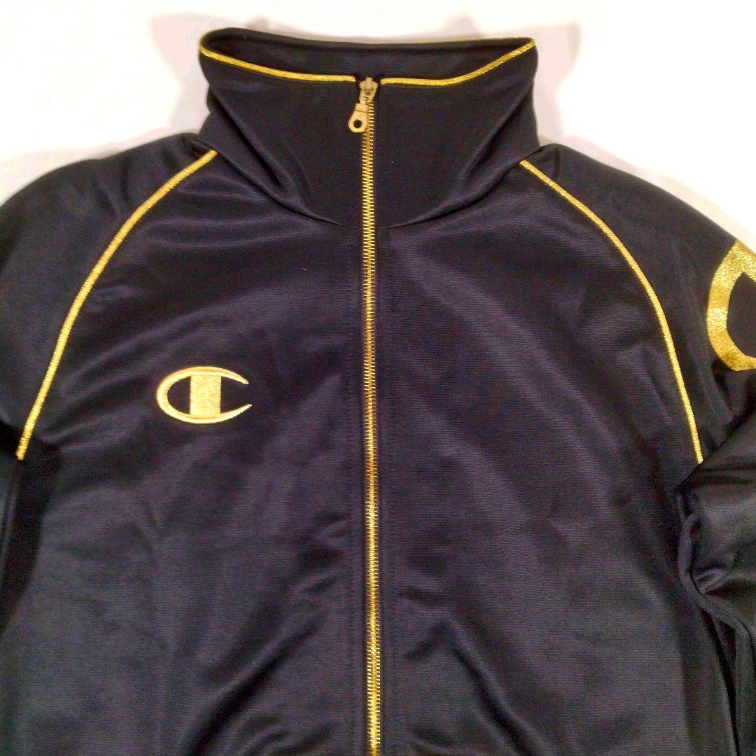 Championドレスキャップ黒金ジップアップジャケット上下セットLサイズ魔裟斗