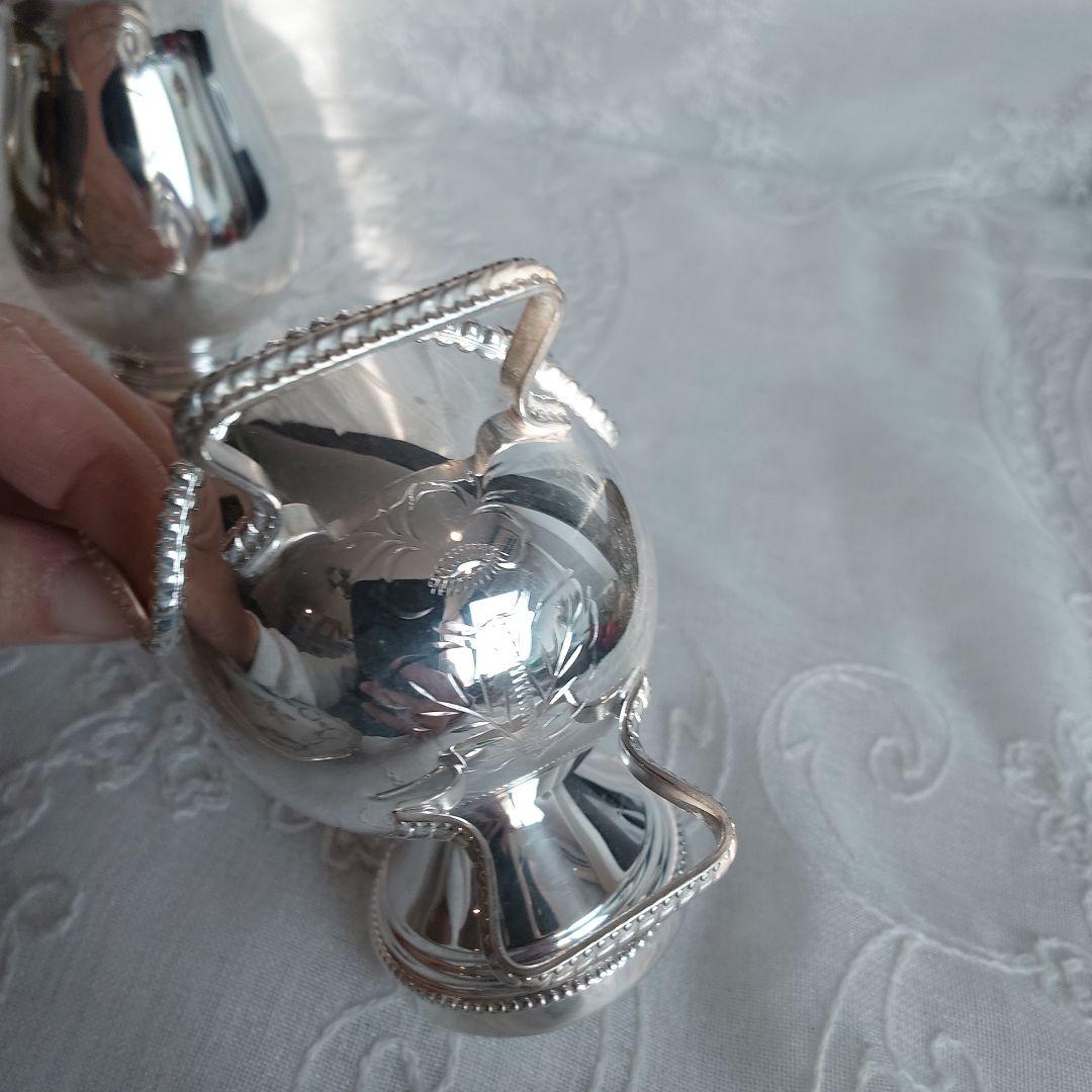 Mappin＆Webb シュガーポット＆クリーマー　シルバーポット