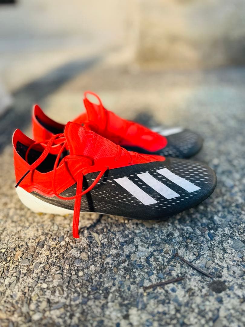 adidas X18.1サッカーシューズ レッド/ブラック