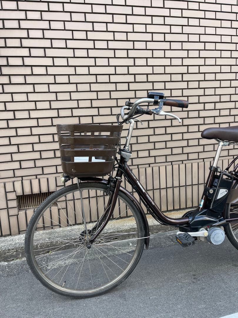 「防犯登録込み」8.9ahパナソニック電動アシスト自転車26インチ