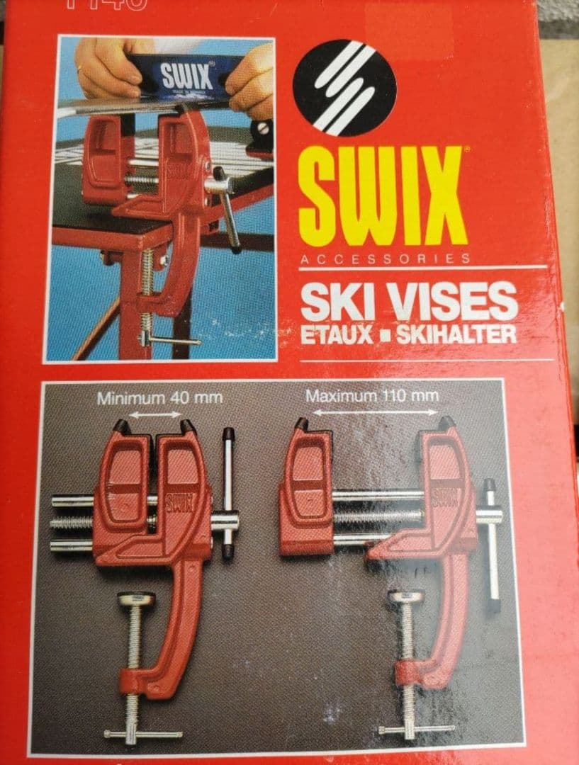 程度良好綺麗 SWIX スウィックス セミファット 対応 バイス