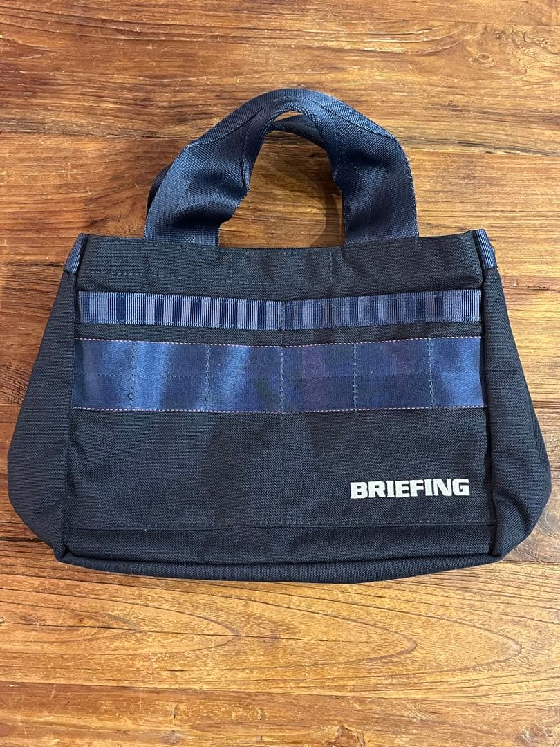BRIEFING トートバッグ ネイビー/ブラック　ブリーフィング　ミニトート