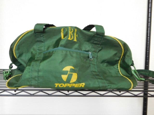 CBF支給品 ブラジル代表遠征用バッグ 元ブラジル代表GKカルロス選手使用
