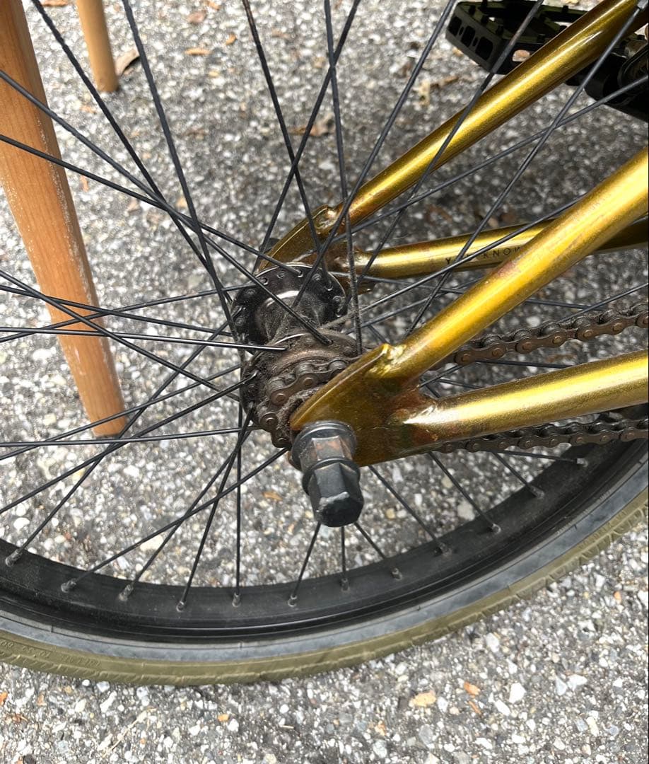 LALA様千葉限定BMXバイク ゴールド 20インチ