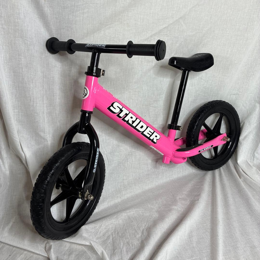 STRIDER ストライダー 12 ピンク クラシック バランスバイク キッズ