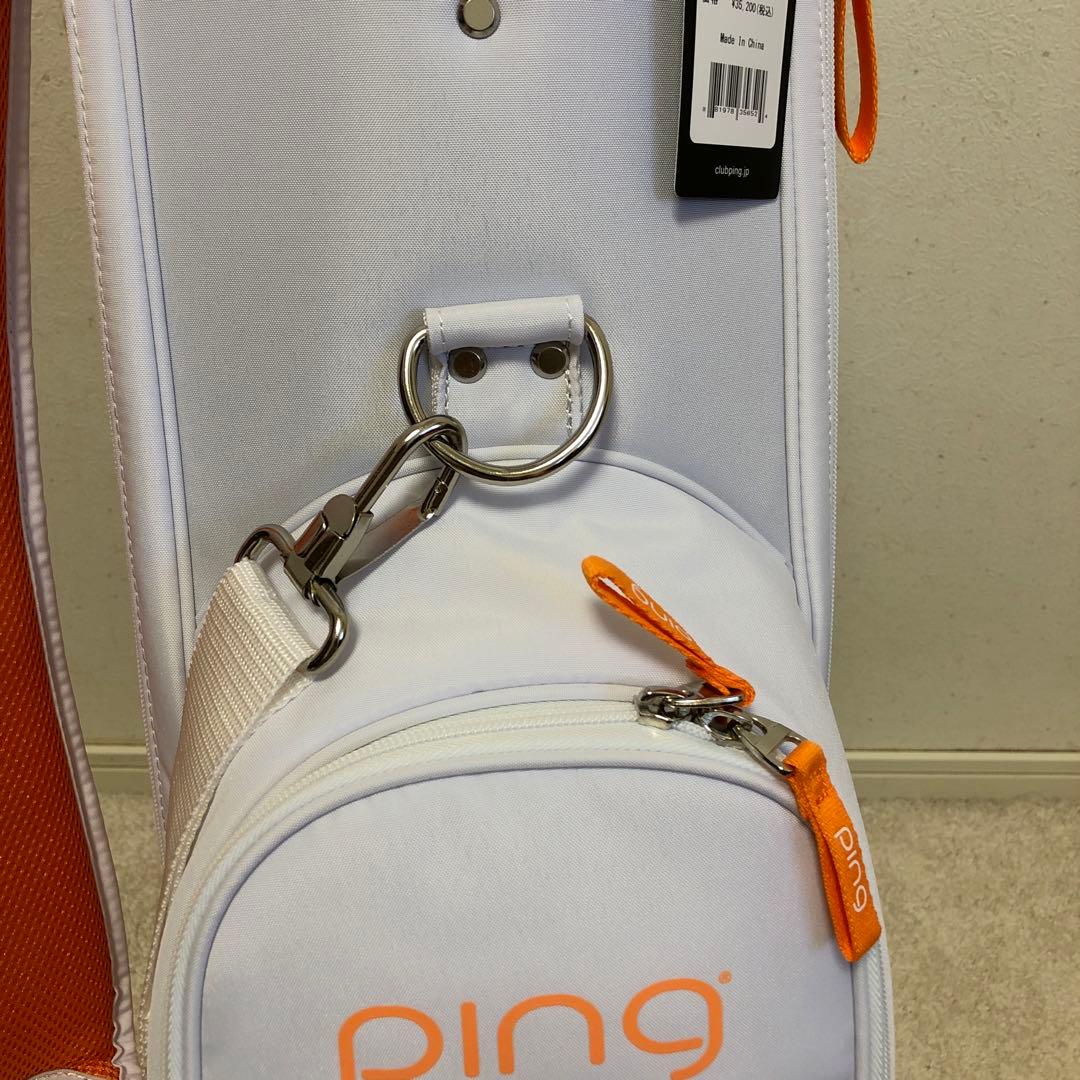 未使用品❗️PING レディース　キャディバッグ 軽量タイプ
