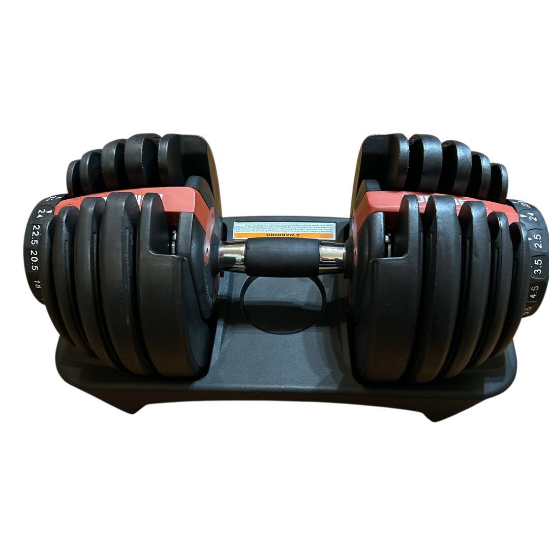 美品 DUMBELL② ダンベル 可変式 24kg TOPFILM