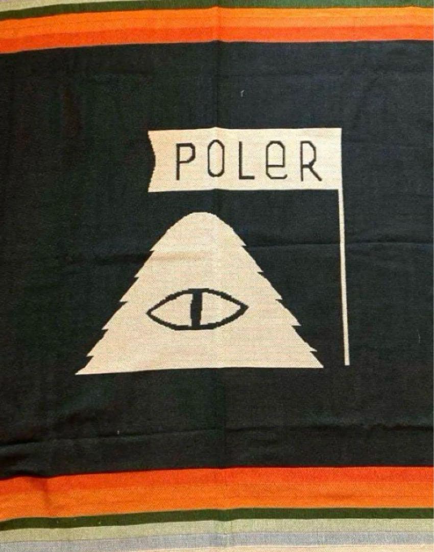 最終価格 POLER ポーラーアウトドアスタッフ ブランケット カーペット