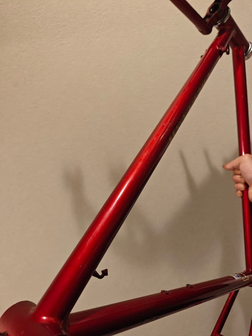CHERUBIM 赤 フレーム ランドナー 525 ケルビム 650b