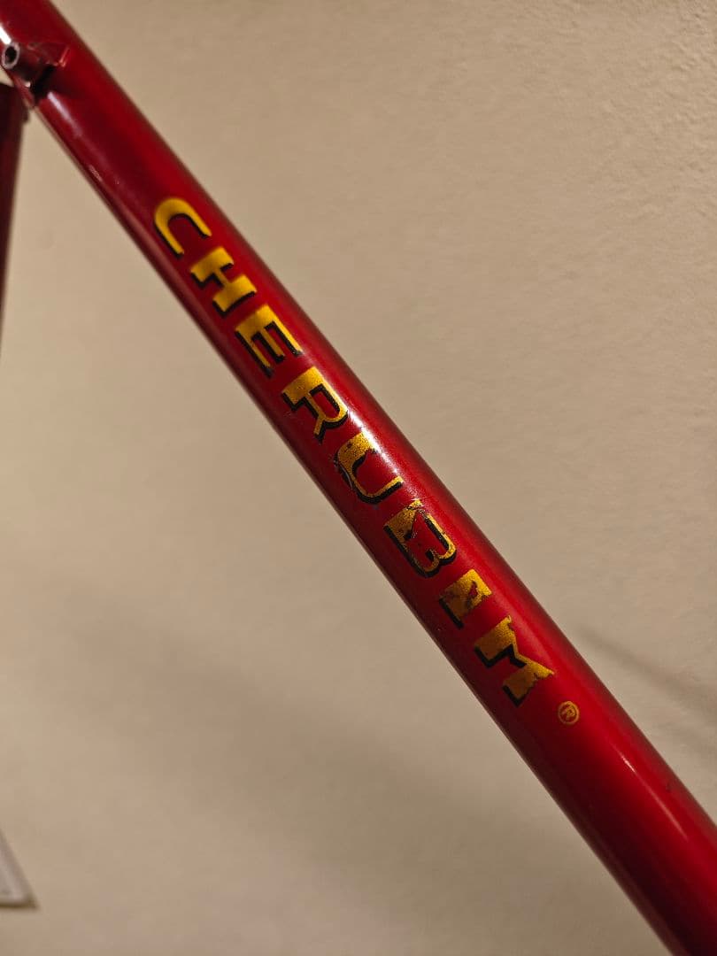 CHERUBIM 赤 フレーム ランドナー 525 ケルビム 650b