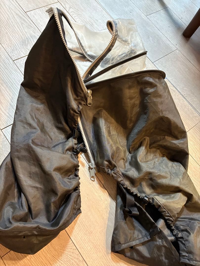 パナソニック　ギュット(後用)NAR173 純正レインカバー 黒 下のみ