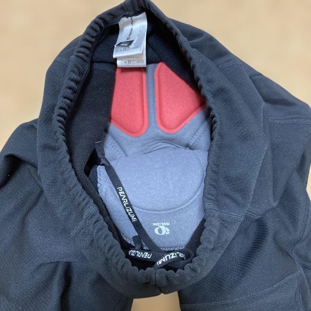 【美品】パールイズミPEARL IZUMI サイクルウェア レーサーLメンズ 黒