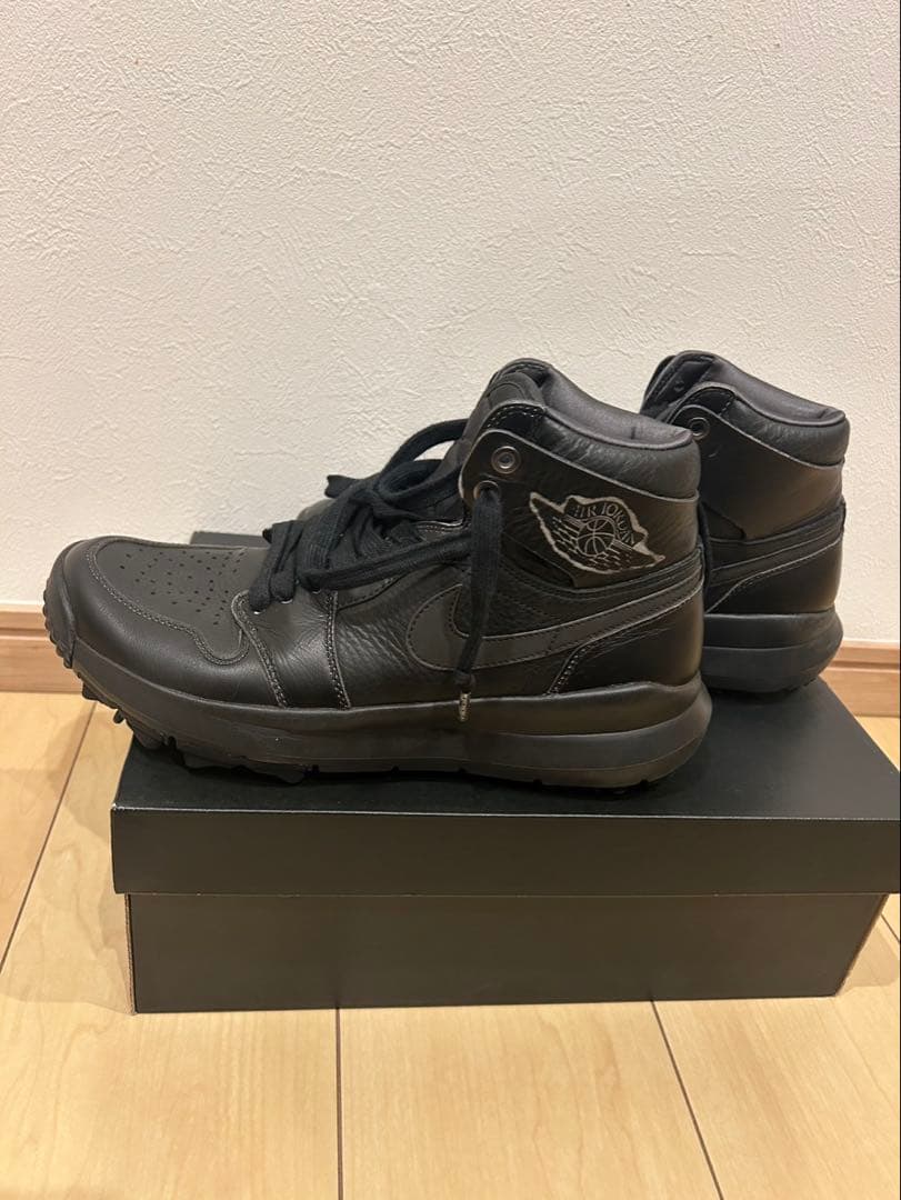 NIKE エアジョーダン1 ゴルフシューズ PRM 黒 26.5cm