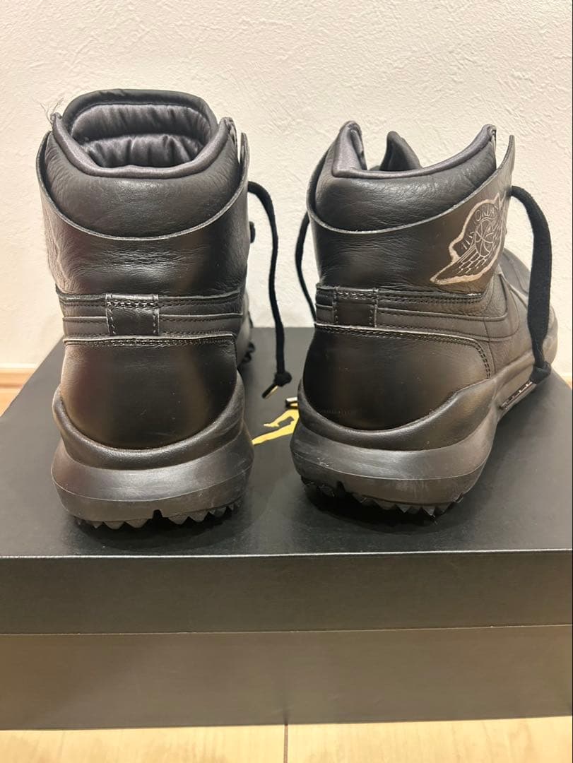 NIKE エアジョーダン1 ゴルフシューズ PRM 黒 26.5cm