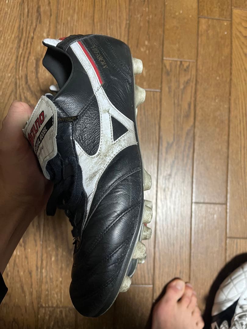 Mizuno Morelia 2 ホワイト/ブラック　セット