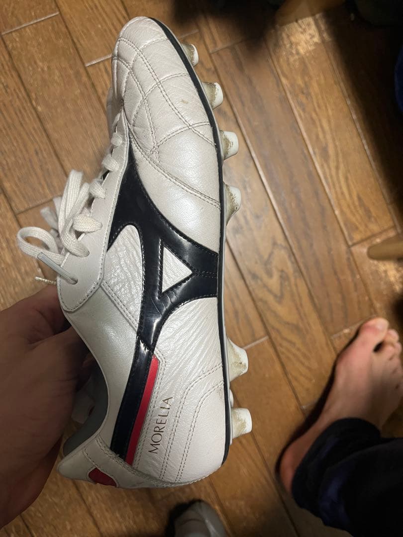 Mizuno Morelia 2 ホワイト/ブラック　セット