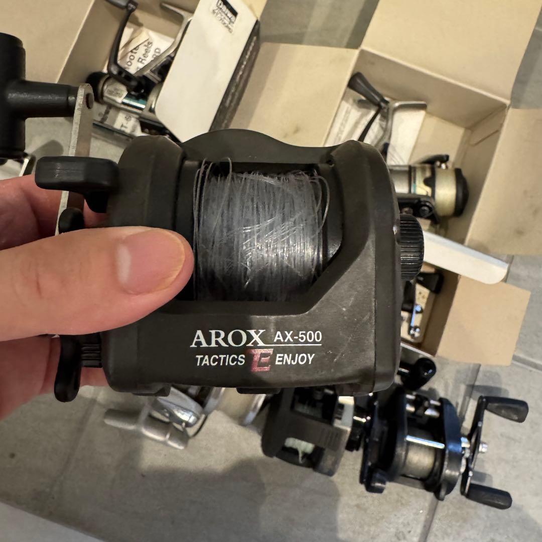 未使用品　中古　リールセット