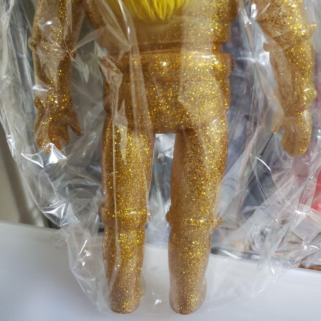 マーミッド　ソフビ　マグマ大使　ゴールド グリッター フィギュア
