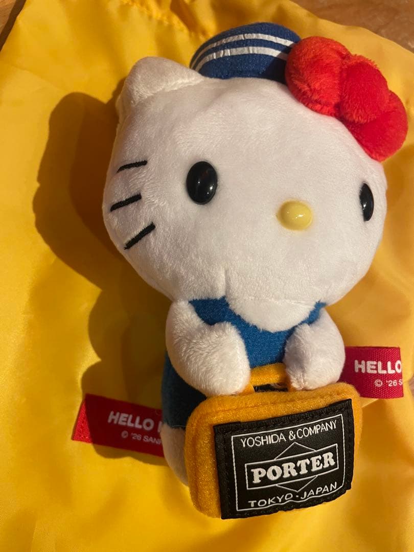 HELLO KITTY x PORTER SOFT TOY ぬいぐるみ