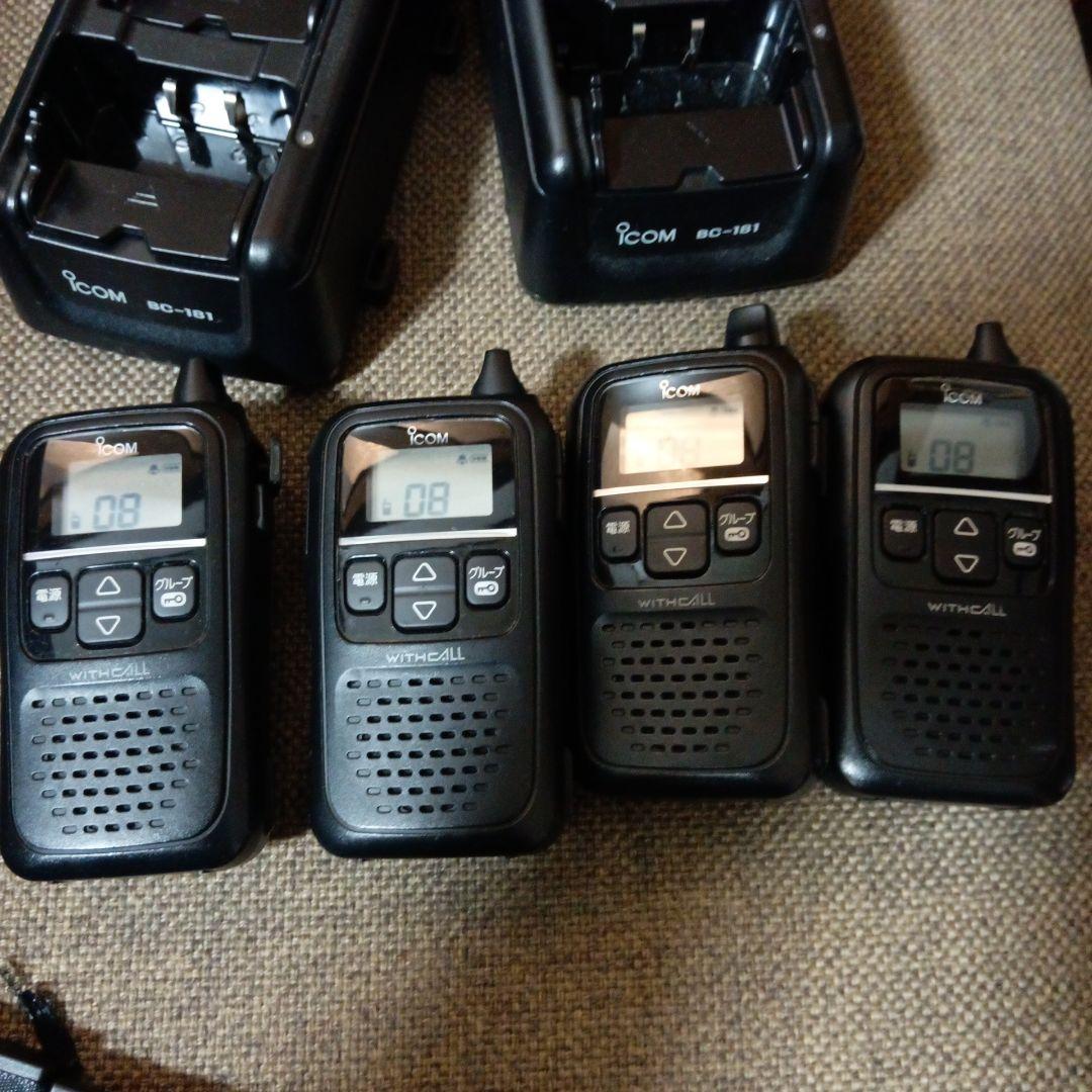 ICOM IC-181 トランシーバー 4台セット
