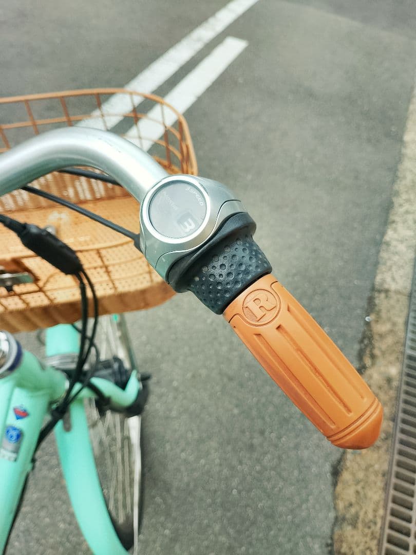 大阪 12Ah 美車 ブリヂストン 電動アシスト自転車 デュアル カジュナe