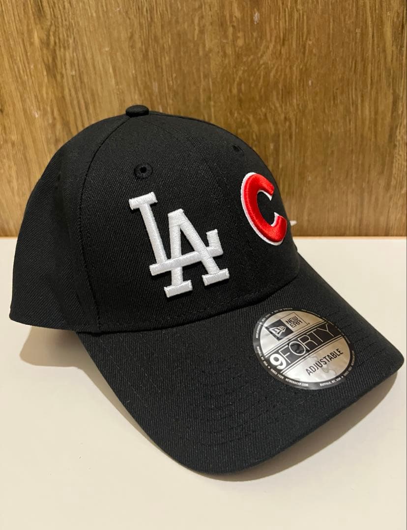 ニューエラ キャップ ブラック MLB 東京シリーズ ドジャース カブス　大谷