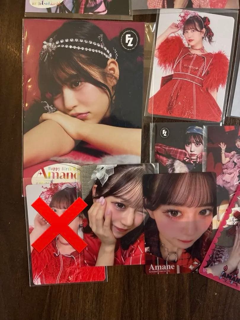 月足天音 チェキ ポストカード トレカ シール セット18枚