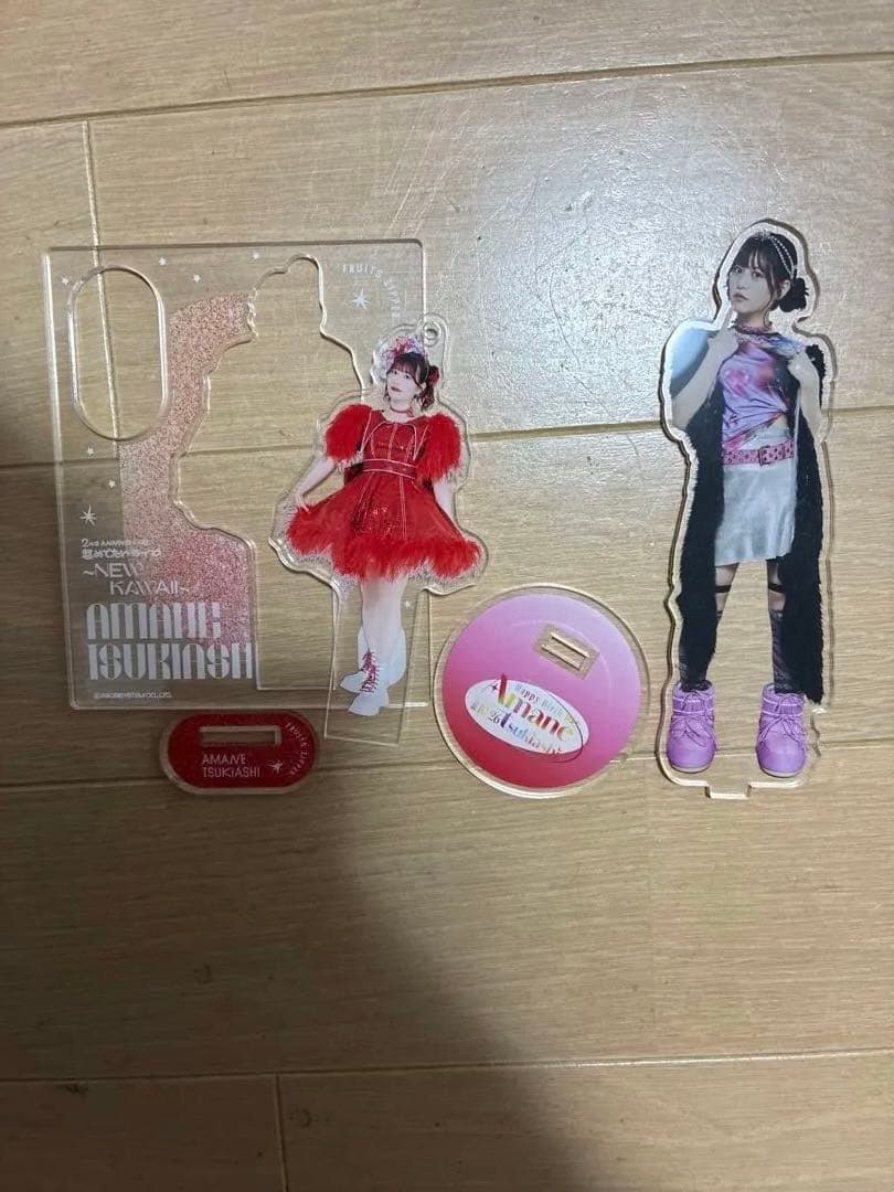 月足天音 チェキ ポストカード トレカ シール アクスタ 18個 バラ売り可