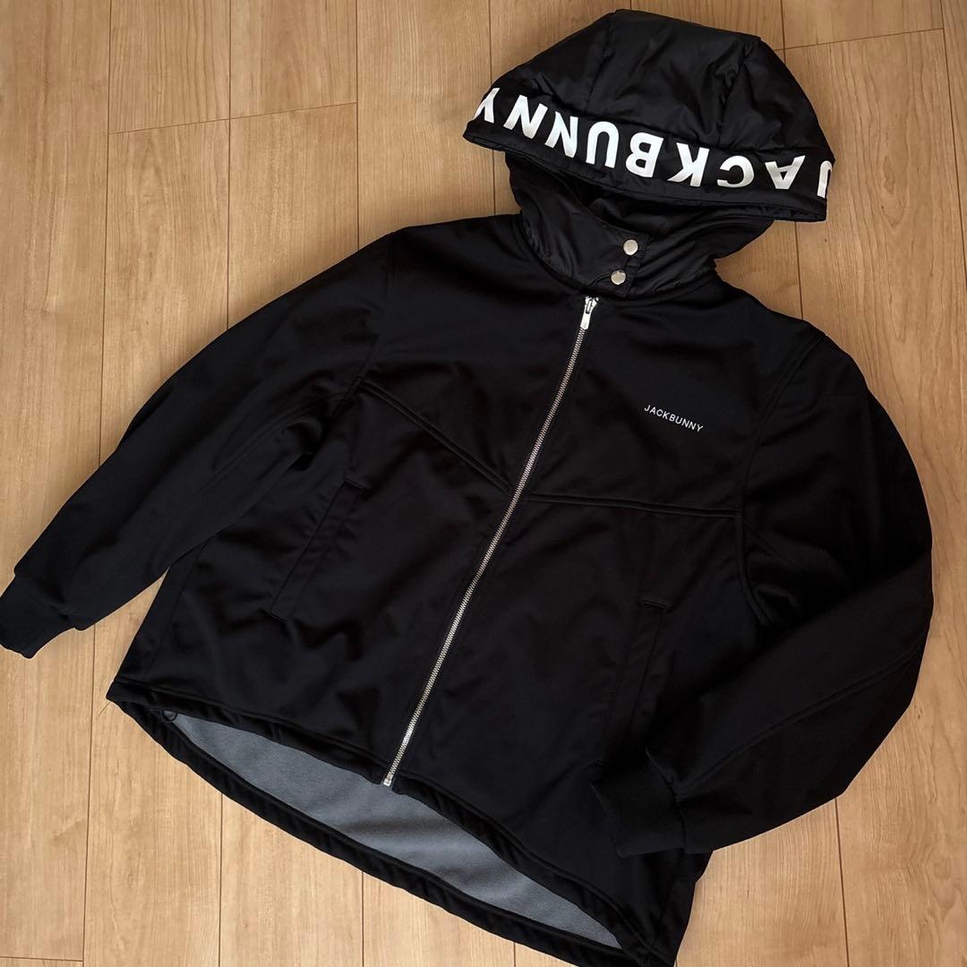 早い者勝ち　新品30800円パーリーゲイツ　ジャックバニー　フリースジャケット黒