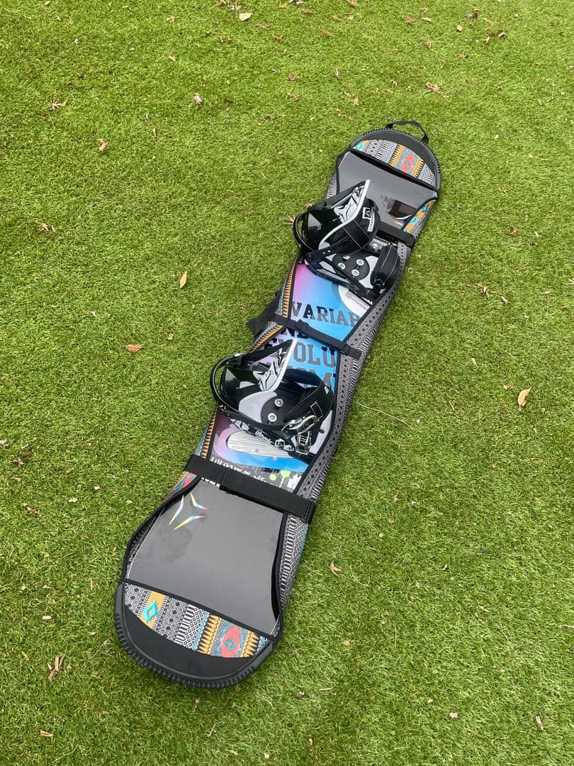 【早い者勝ち】ATMIC スノーボード ビンディング 152cm ボードケース付