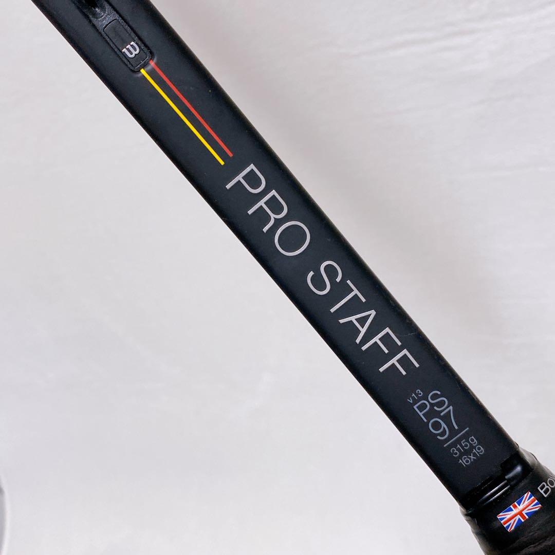 美品　Wilson　PROSTAFF　PS97　v13　G3　硬式テニスラケット