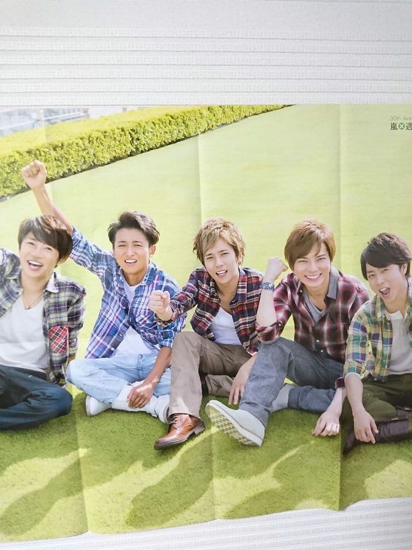 嵐 ✖ ザ・テレビジョン ポスター 両面 30thアニバーサリー記念 貴重