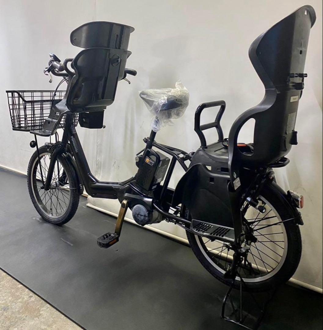 1年保証 送料無料　新型　パナソニック　ギュットアニーズ　黒　電動アシスト自転車