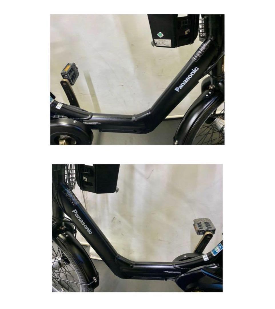 1年保証 送料無料　新型　パナソニック　ギュットアニーズ　黒　電動アシスト自転車